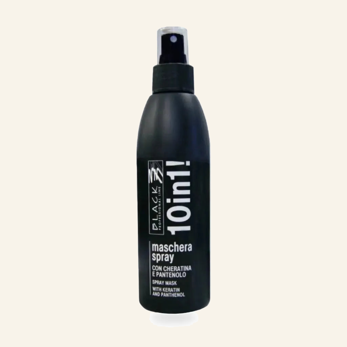 10-in-1 Spray Maske & Feuchtigkeit & Reparatur & Glanz 200ml - Produktfoto auf beigem Hintergrund