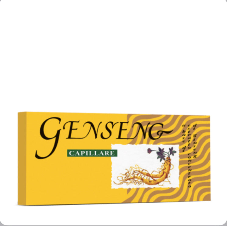 Genseng für trockenes und lebloses Haar