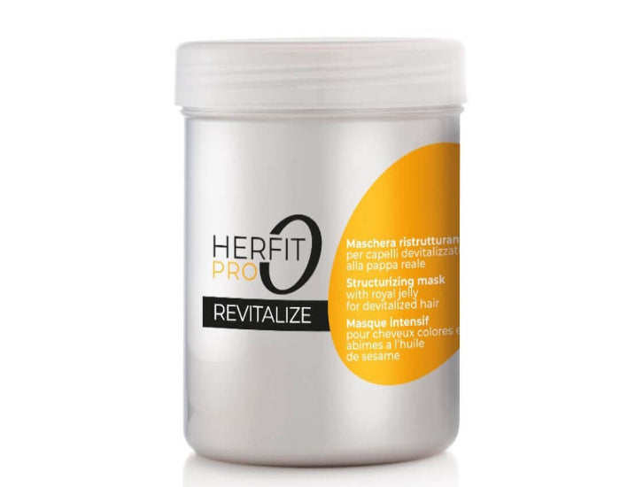 Herfit Pro Revitalize Mask 1000ml Gelée Royale Weizenproteine Haarmaske