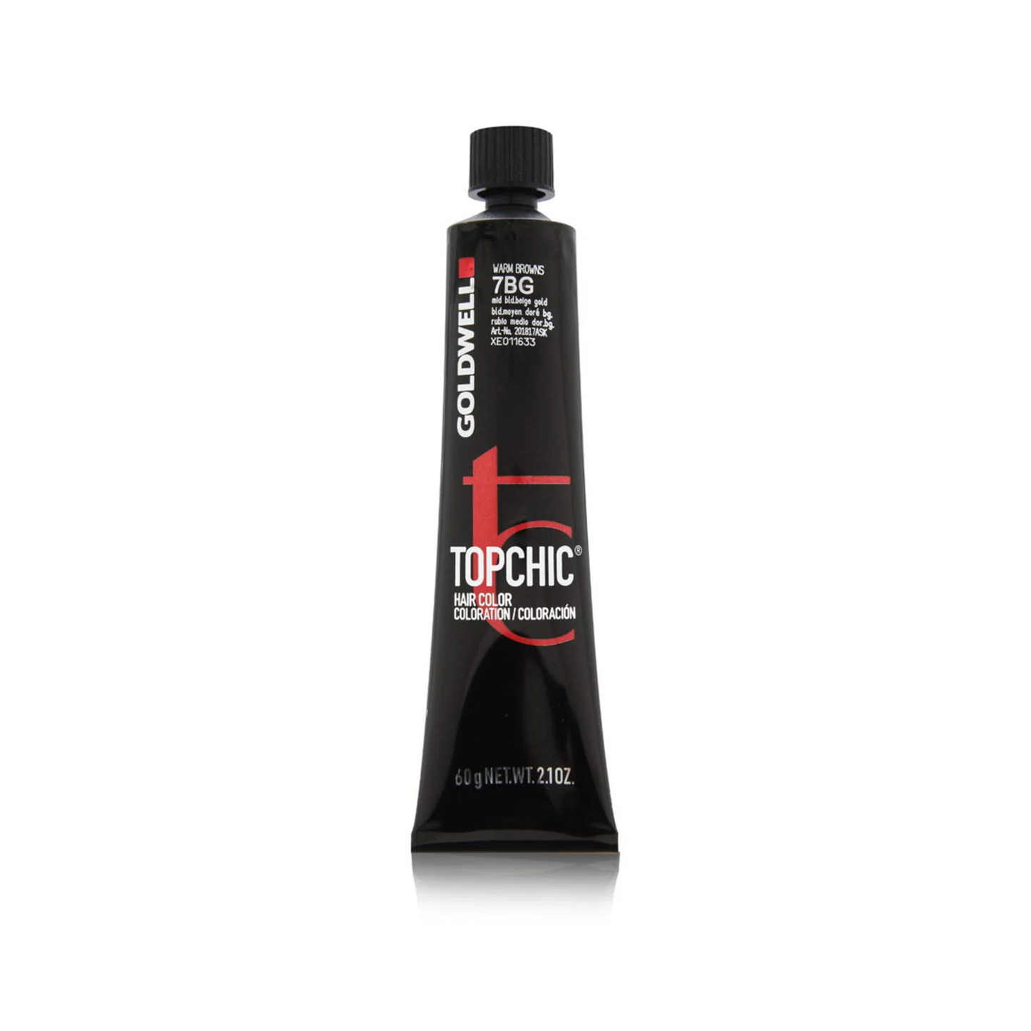 Goldwell Topchic Warm Browns Mittelblond Beigegold 7BG, 60 ml - Goldwell Profi-Produkt