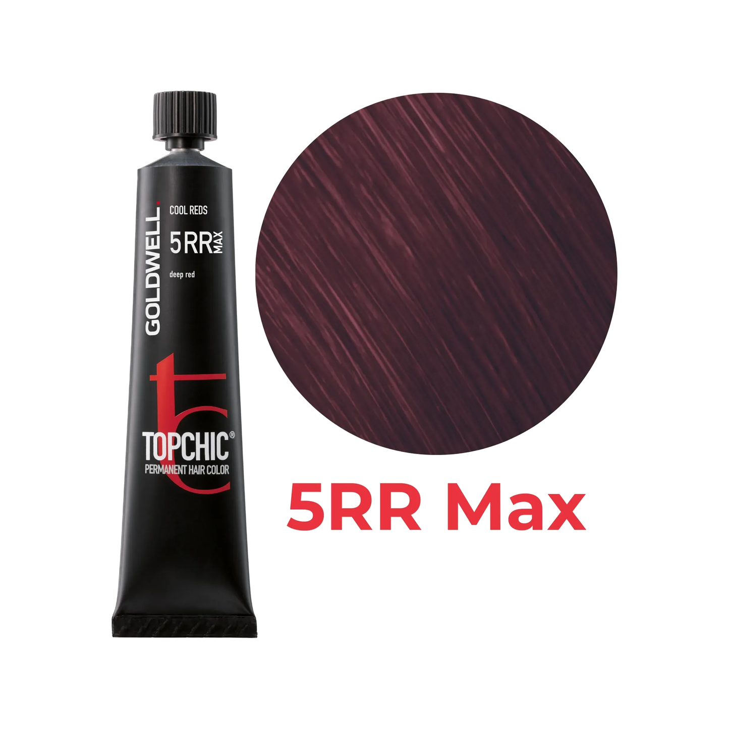 Goldwell Topchic Cool Reds MAX deep red 5RR, 60 ml - Goldwell Profi-Produkt