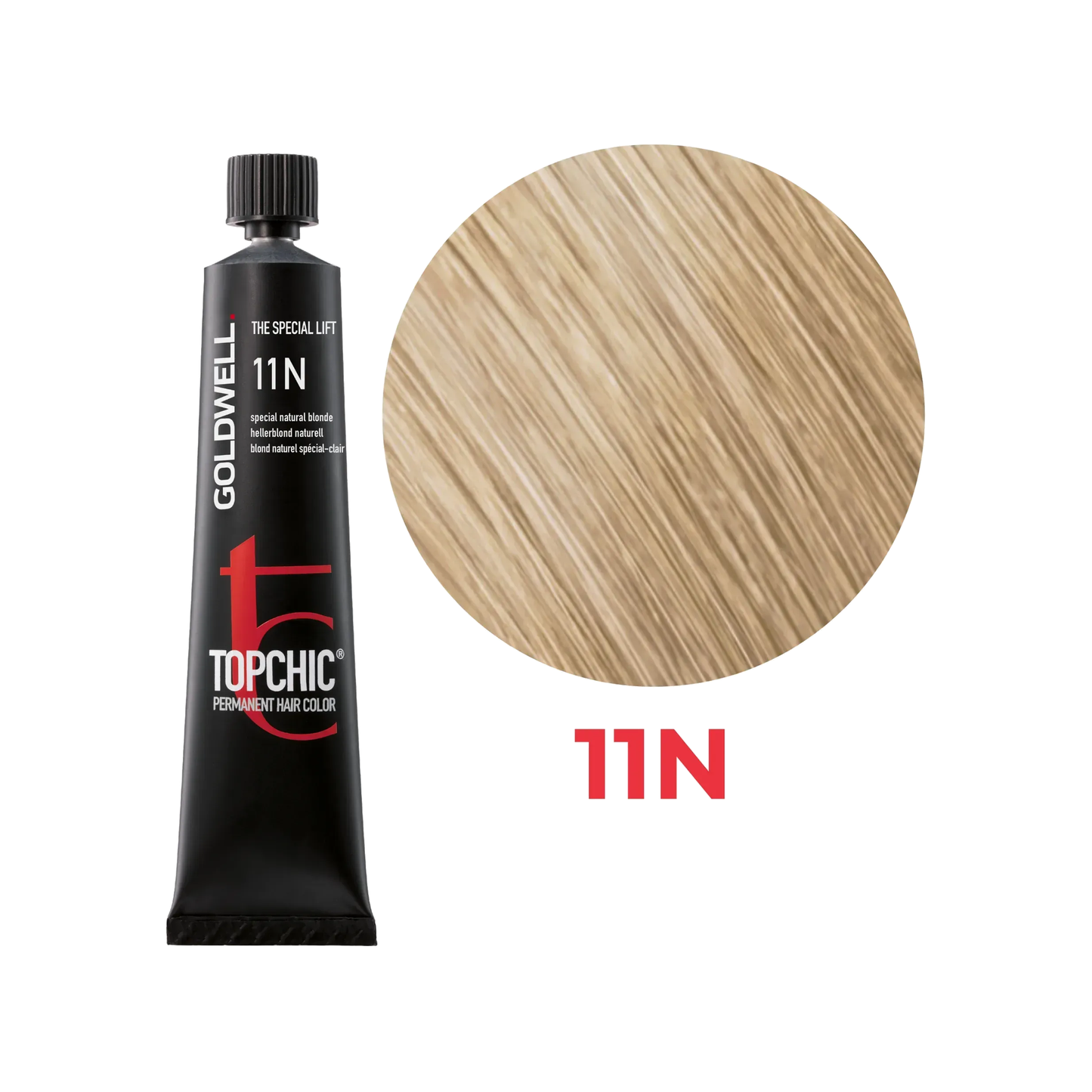 Goldwell Topchic Hiblondes Control Hellerblond-Natur 11N, 60 ml - Goldwell Profi-Produkt