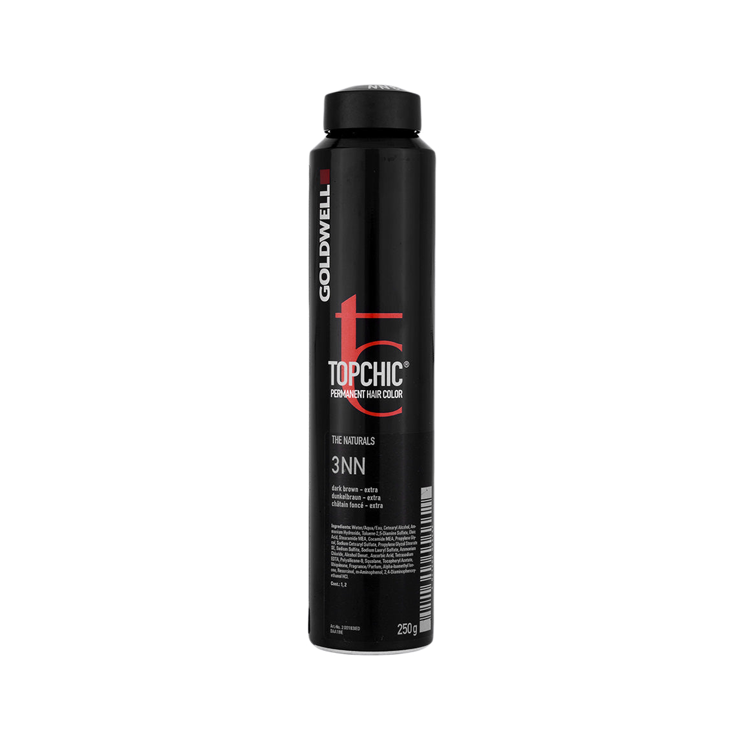 Goldwell Topchic Naturals Dunkelbraun Extra 3NN, 250 ml - Goldwell Profi-Produkt