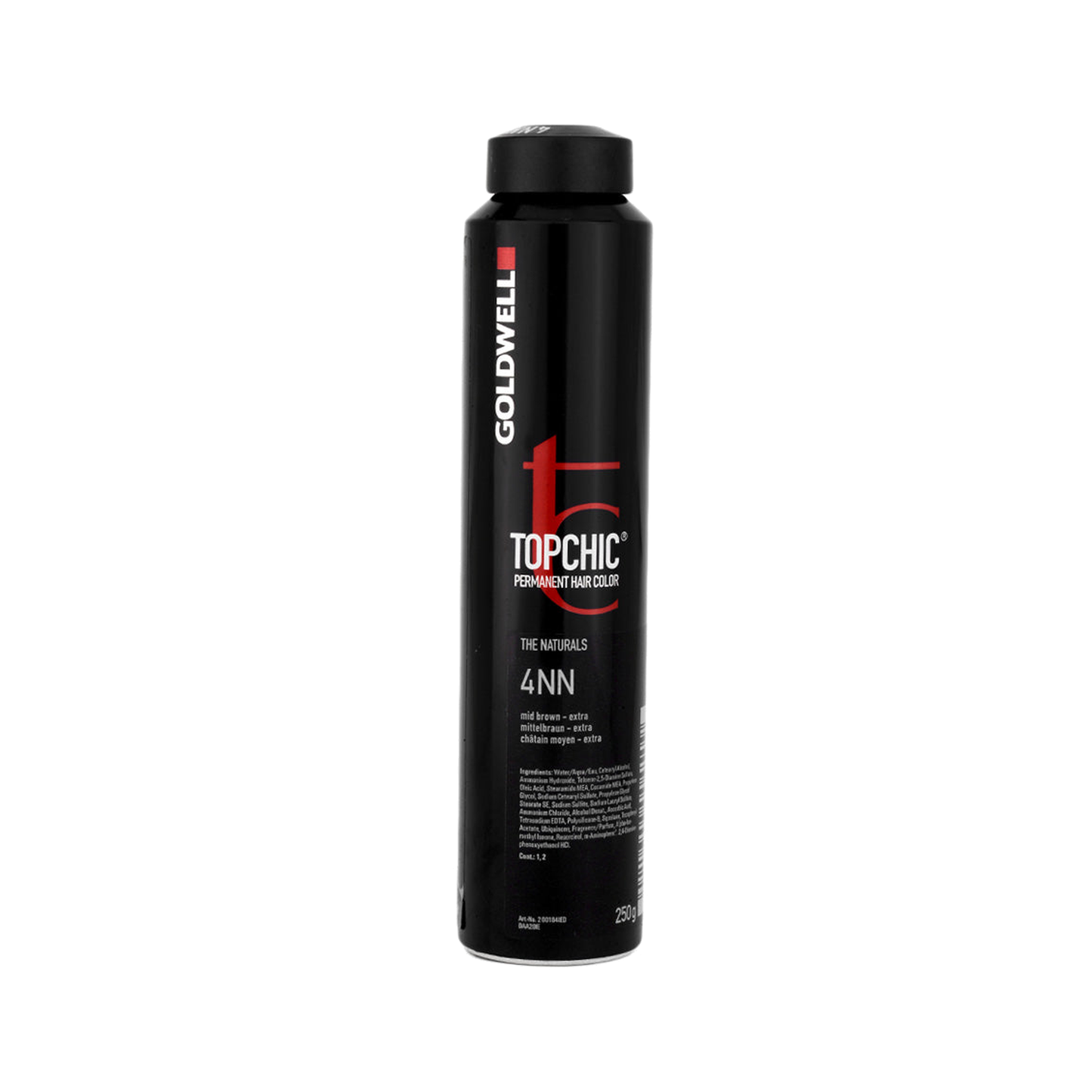 Goldwell Topchic Naturals Mittelbraun Extra 4NN, 250 ml - Goldwell Profi-Produkt
