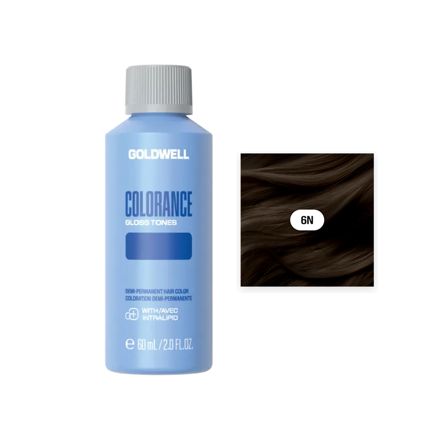 Goldwell Colorance Gloss Tones Naturals Trüffel 6N, 60 ml - Goldwell Profi-Produkt