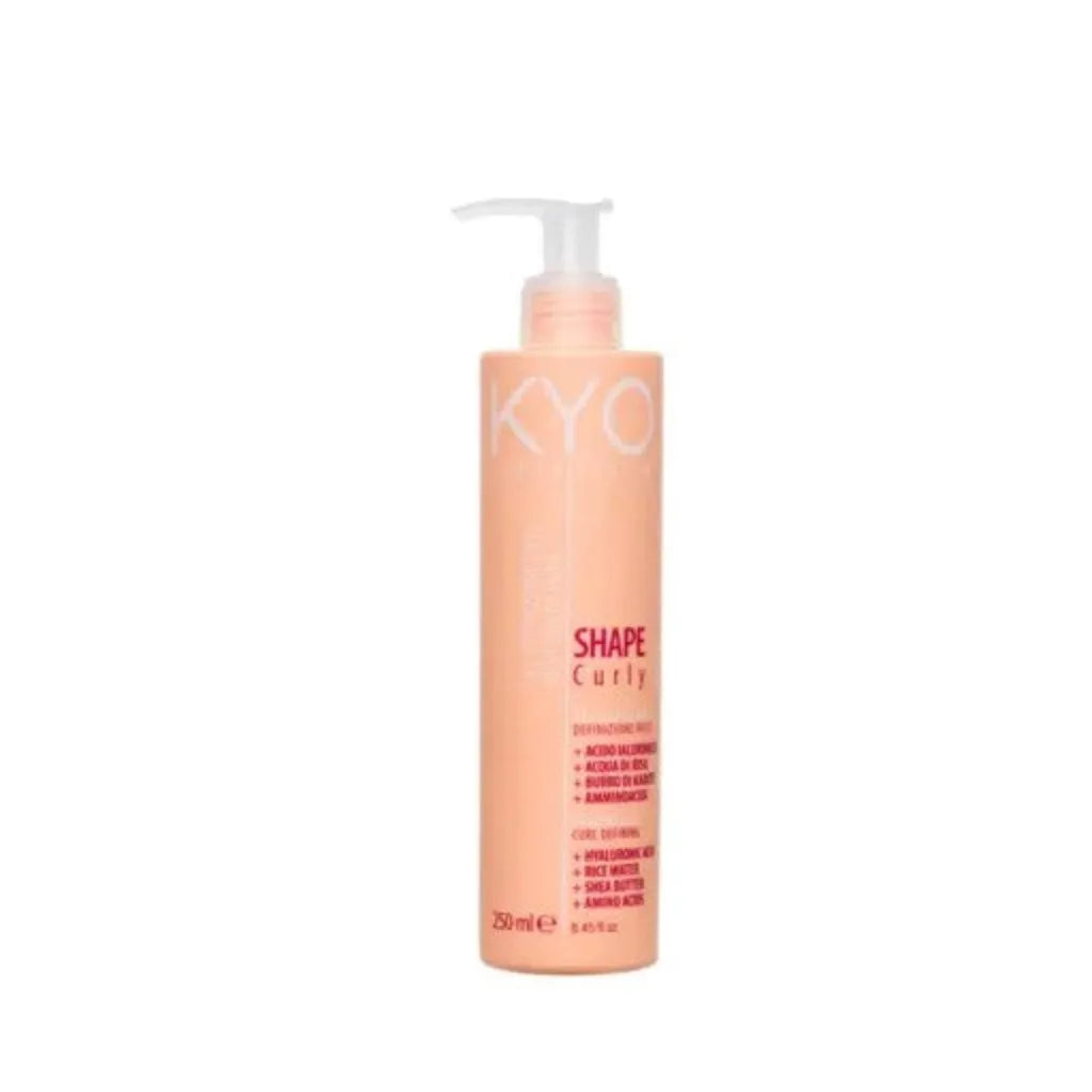 KYO Curly System Styling-Gel 250ml für Locken-Definition, Frizz-Kontrolle und elastischen Halt