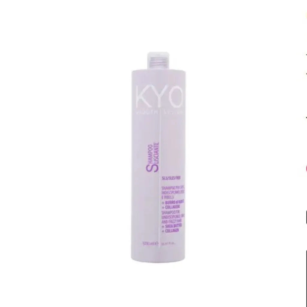 KYO Smooth System Glättendes Shampoo 1000ml mit Kollagen für Anti-Frizz und Frizz-Glättung