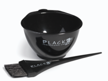 Färbepinsel , Färbeschale Black Professional Line