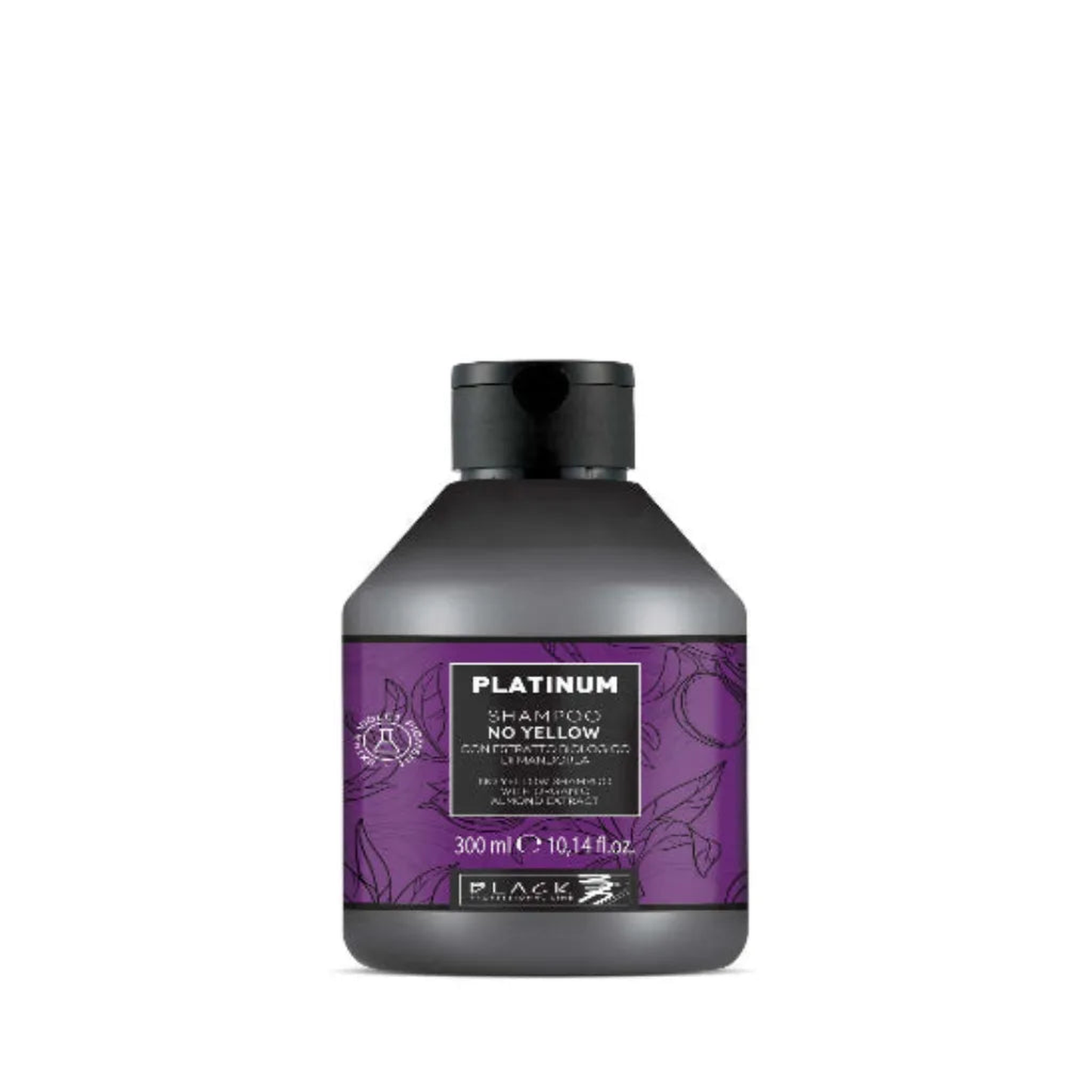 Silbershampoo & Anti-Gelb Shampoo (sulfatfrei) für blondiertes Haar - Variantenfoto auf weissem Hintergrund