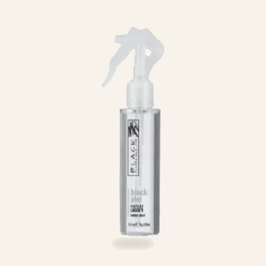 Black Star - Shine Finish Glanzspray 125ml - Produktfoto auf beigem Hintergrund