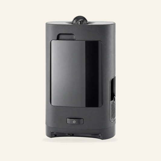 Clean All Haarsauger 1400 W mit Infrarotsensor für Salon - Produktfoto auf beigem Hintergrund