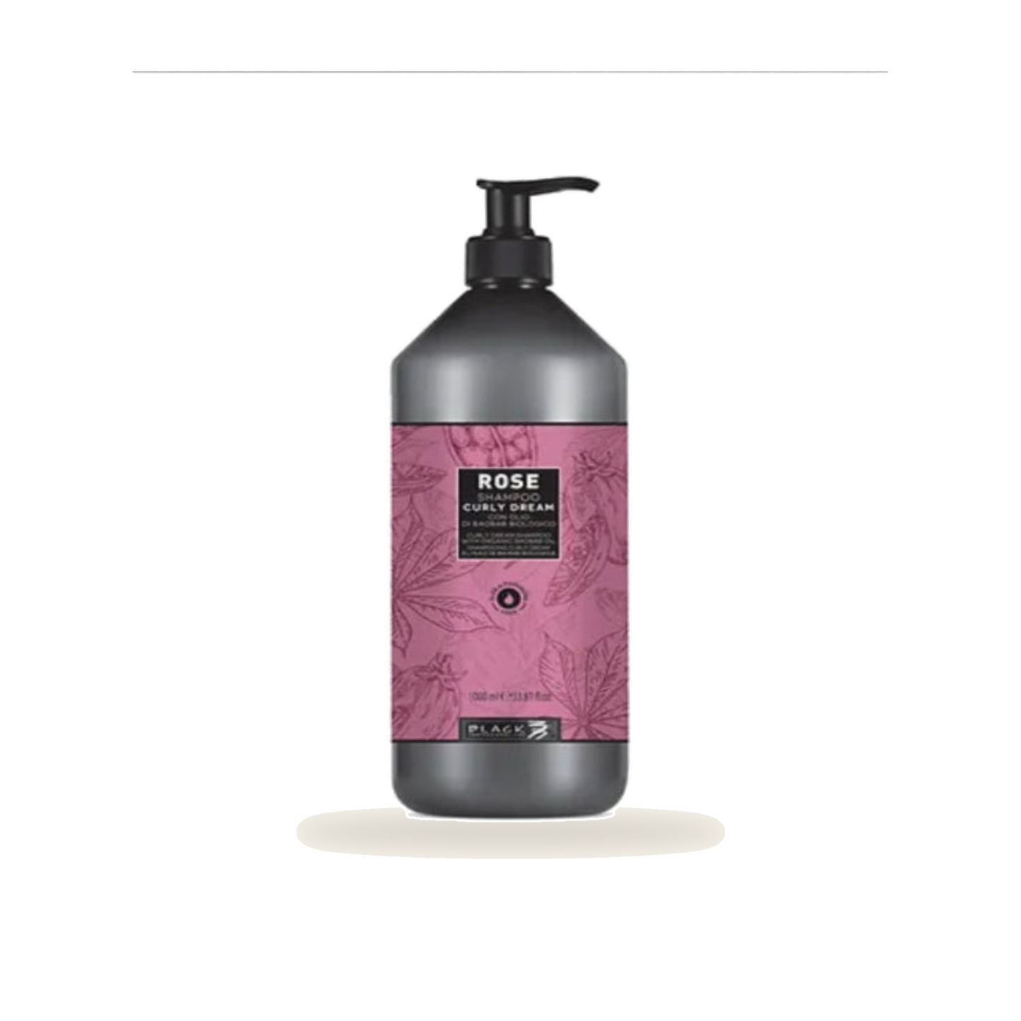 Locken Shampoo & Frizz-Kontrolle mit Bio-Baobaböl - Variantenfoto auf weissem Hintergrund
