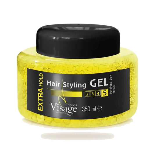 VISAGE Extra Hold Styling-Gel 350 ml für strukturierte Frisuren und extremen Halt