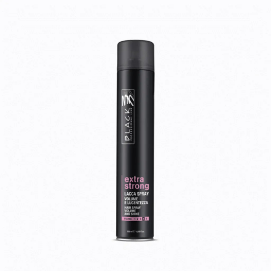 Haarspray Extra-starker Halt & Volumen Glanz Friseurbedarf - Variantenfoto auf weissem Hintergrund