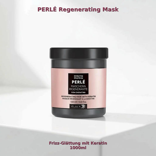 Black Professional Line PERLÉ Maske Frizz-Glättung auf Keramik