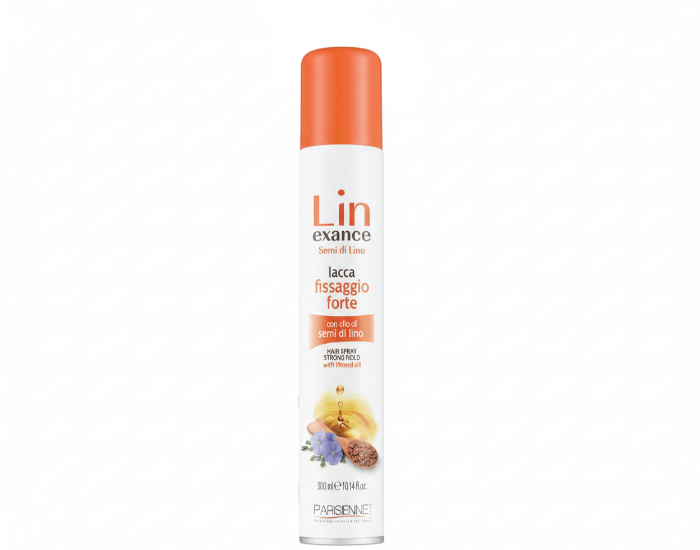 STARKES HAARSPRAY MIT LEINSAMENÖL