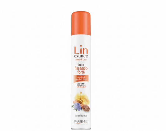 STARKES HAARSPRAY MIT LEINSAMENÖL
