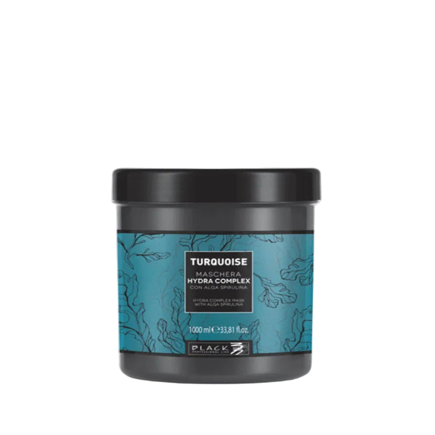 Turquoise | Hydra Complex - Feuchtigkeitsmaske für feines Haar - Variantenfoto auf weissem Hintergrund