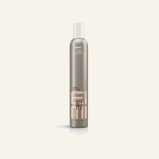 Volumen Styling-Schaum & Extra Hold Hitzeschutz Föhnen 300ml - Produktfoto auf beigem Hintergrund