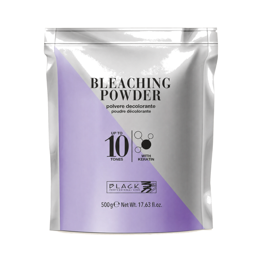 Black Professional Line Professionelles Blondierpulver 500 g bis zu 10 Tonstufen Aufhellung - Haarfarbe und Blondierung