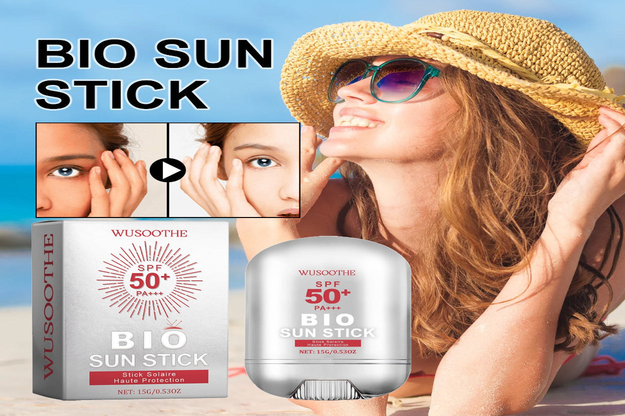 Sonnenschutz Stick SPF 50+ – 15g WUSOOTHE Bio Gesicht & Lippen