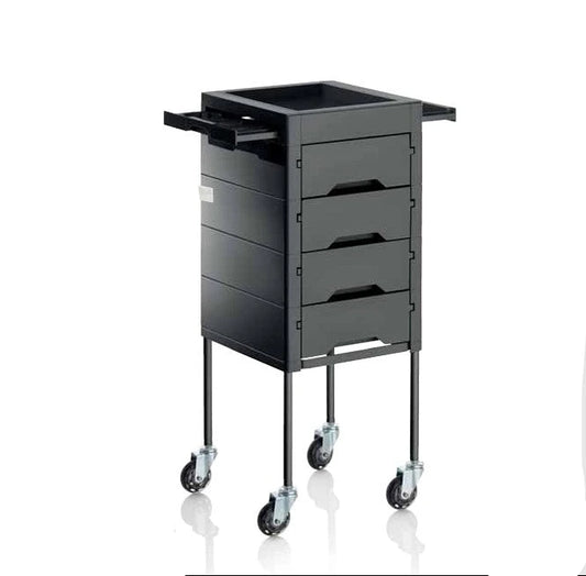 Schwarzer SLIDE Salonwagen & Friseurwagen für Profi Salonbedarf.
