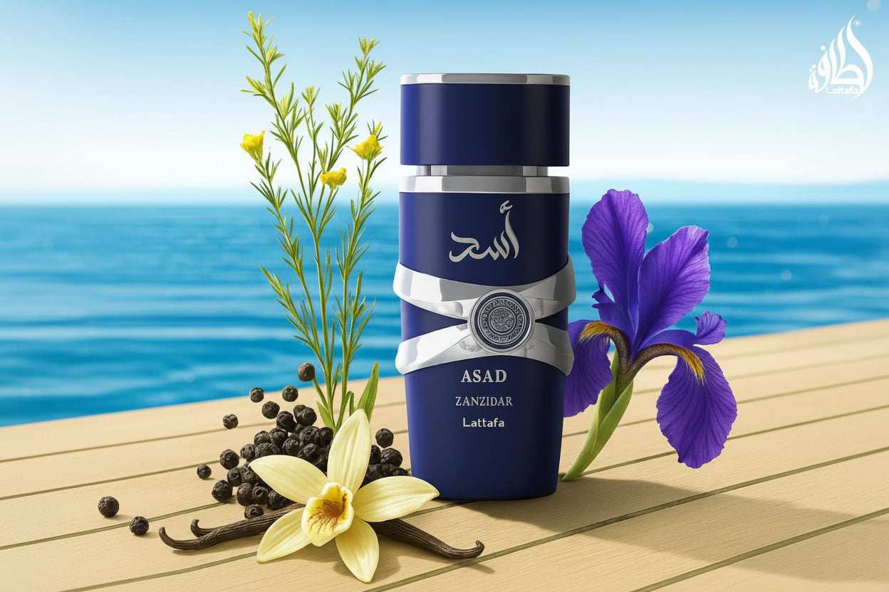 أسد ASAD ZANZIBAR – Eau de Parfum für Herren (100 ml / 3.4 oz)