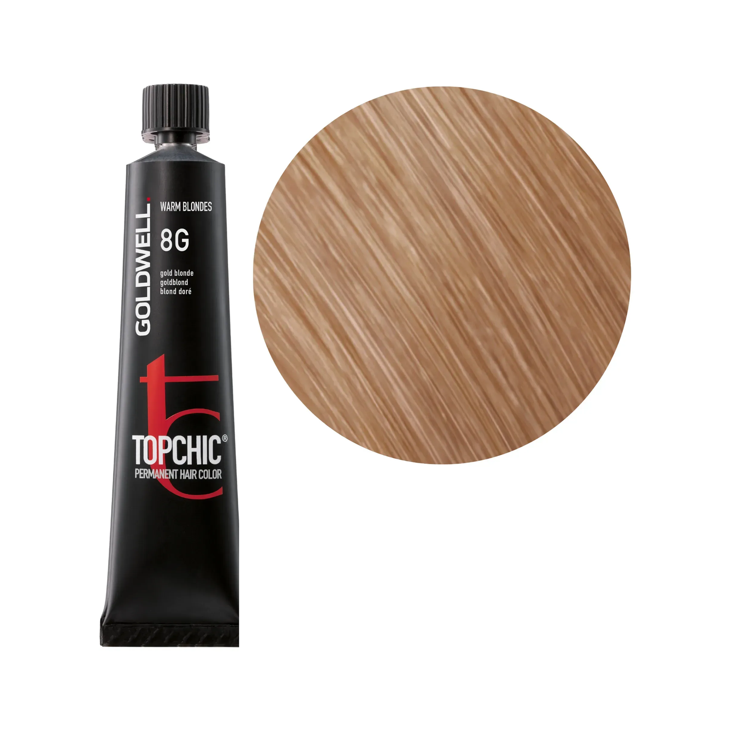 Goldwell Topchic Warm Blondes Goldblond 8G, 60 ml - Goldwell Profi-Produkt