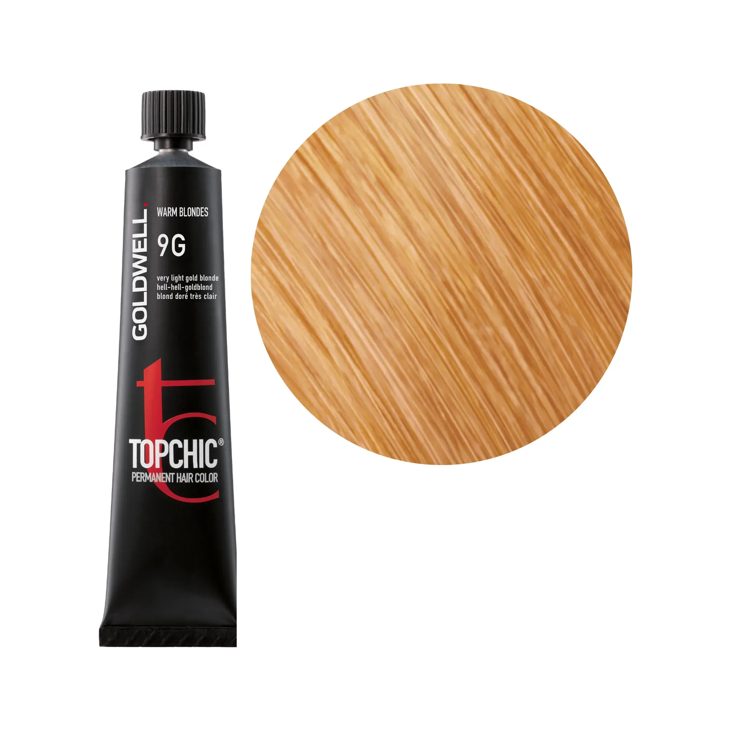 Goldwell Topchic Warm Blondes 9G Sehr helles Goldblond, 60 ml - Goldwell Profi-Produkt