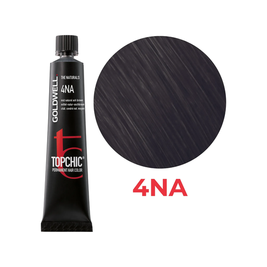 Goldwell Topchic Naturals Mittel-Nat.-Aschbraun 4NA, 60 ml - Goldwell Profi-Produkt