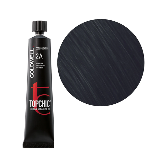 Goldwell Topchic Cool Browns Blauschwarz 2A, 60 ml - Goldwell Profi-Produkt
