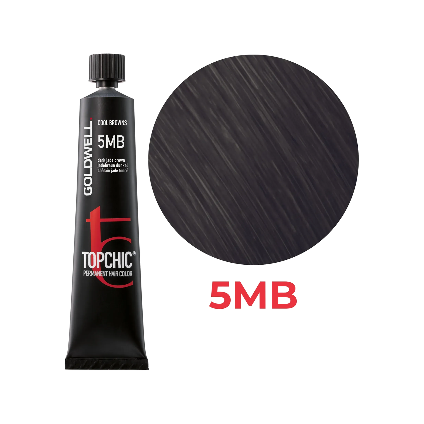 Goldwell Topchic Cool Browns Jadebraun Dunkel 5MB, 60 ml - Goldwell Profi-Produkt