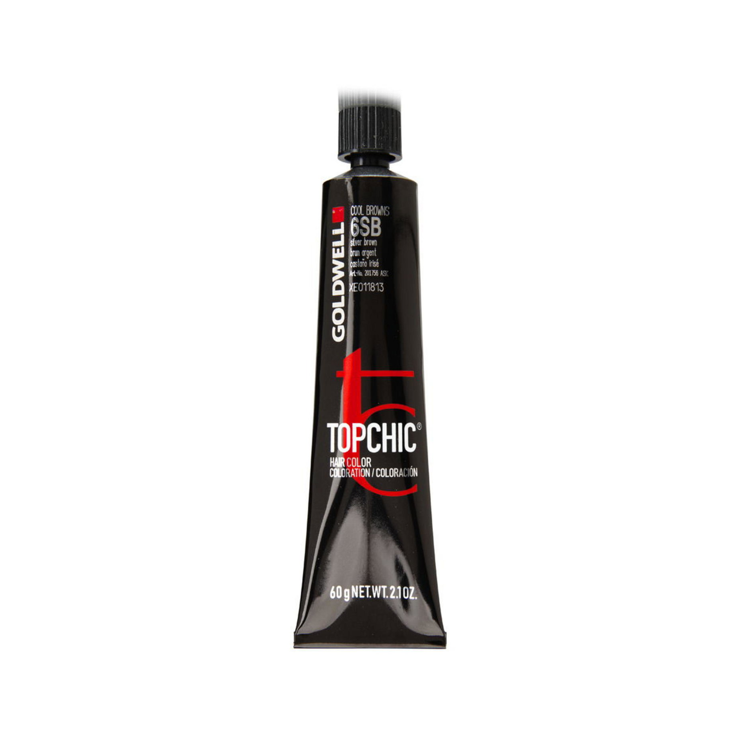 Goldwell Topchic Cool Browns Silber Braun 6SB, 60 ml - Goldwell Profi-Produkt