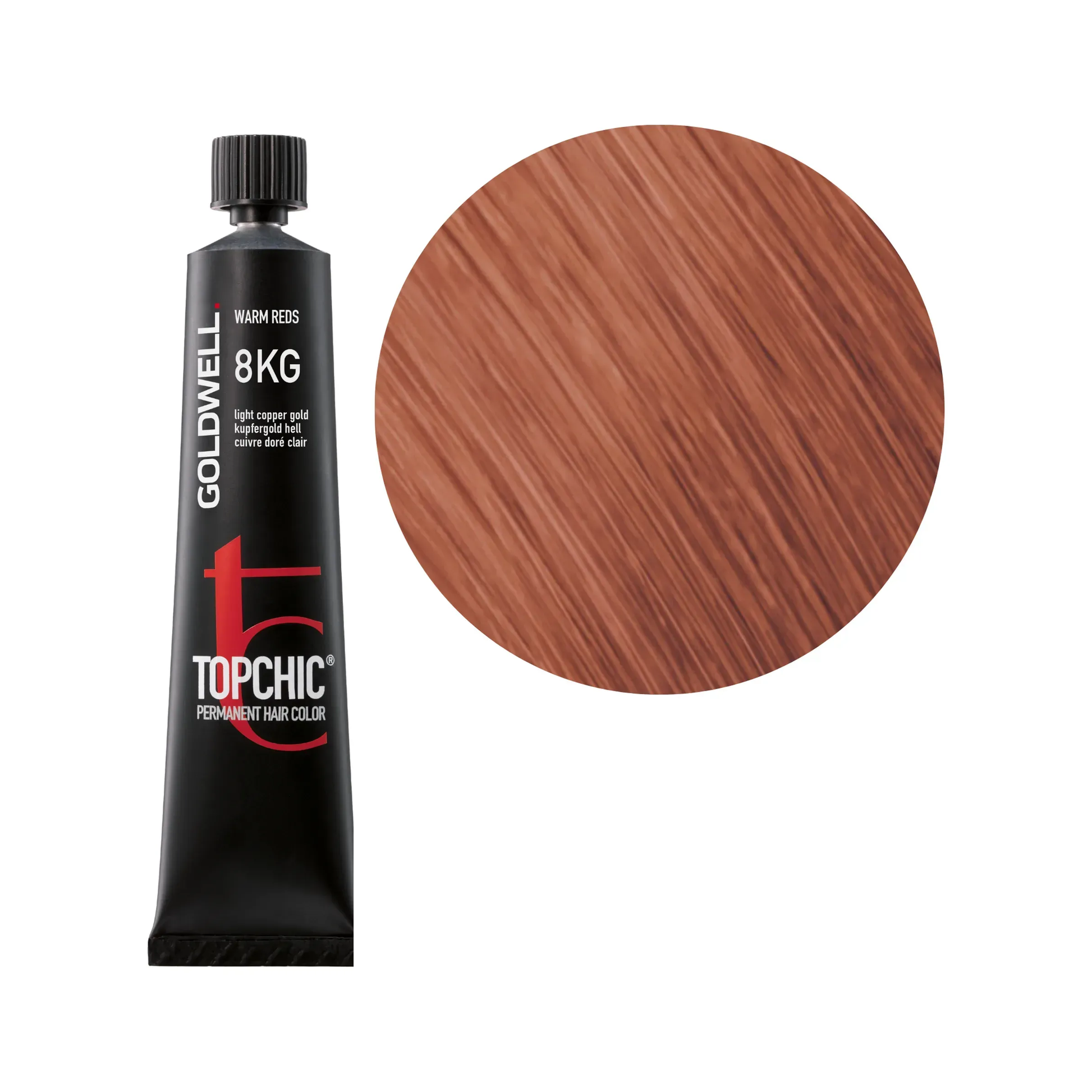 Goldwell Topchic Warm Reds Kupfergold-Hell 8KG, 60 ml - Goldwell Profi-Produkt