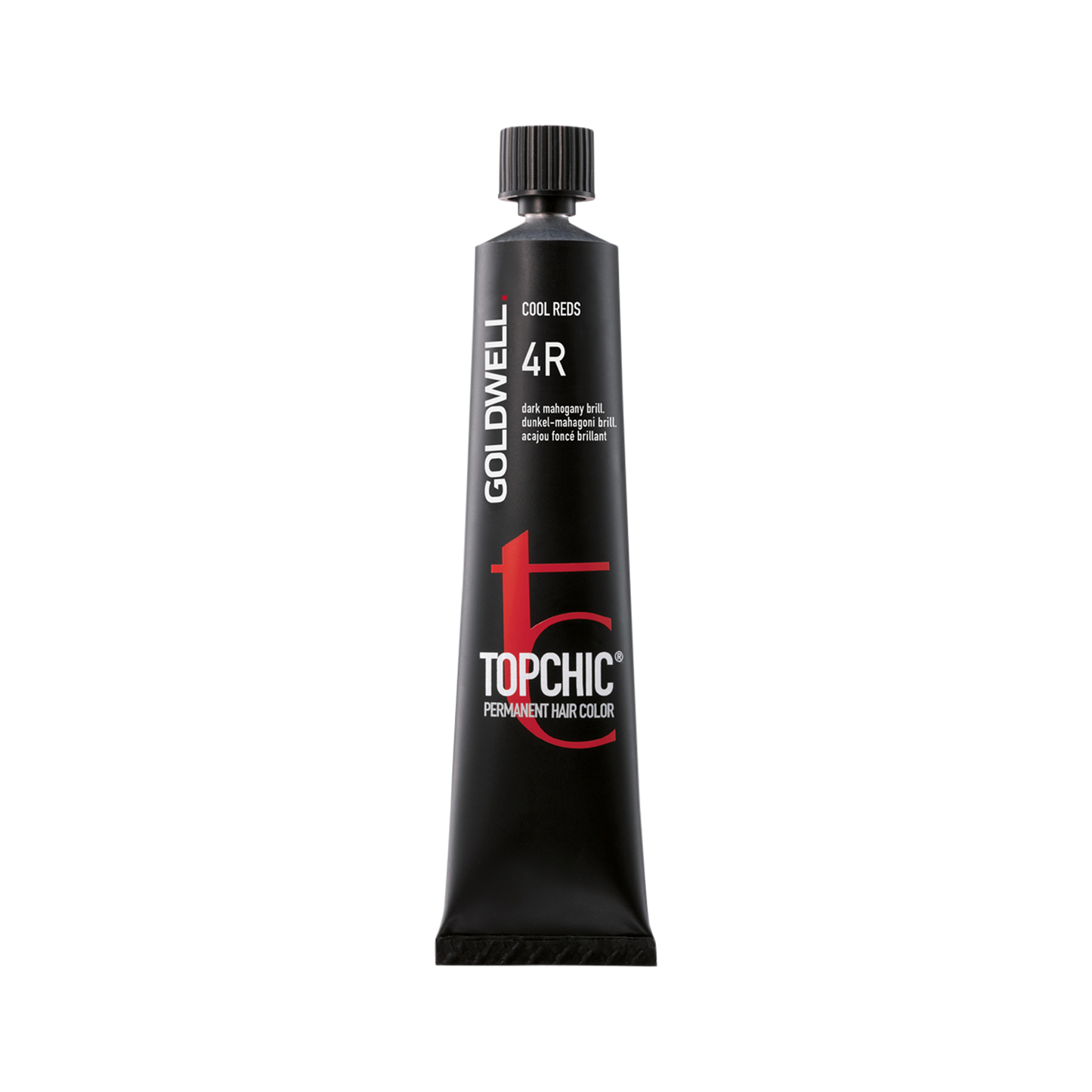 Goldwell Topchic Cool Reds Dunkel-Mahagoni 4R, 60 ml - Goldwell Profi-Produkt