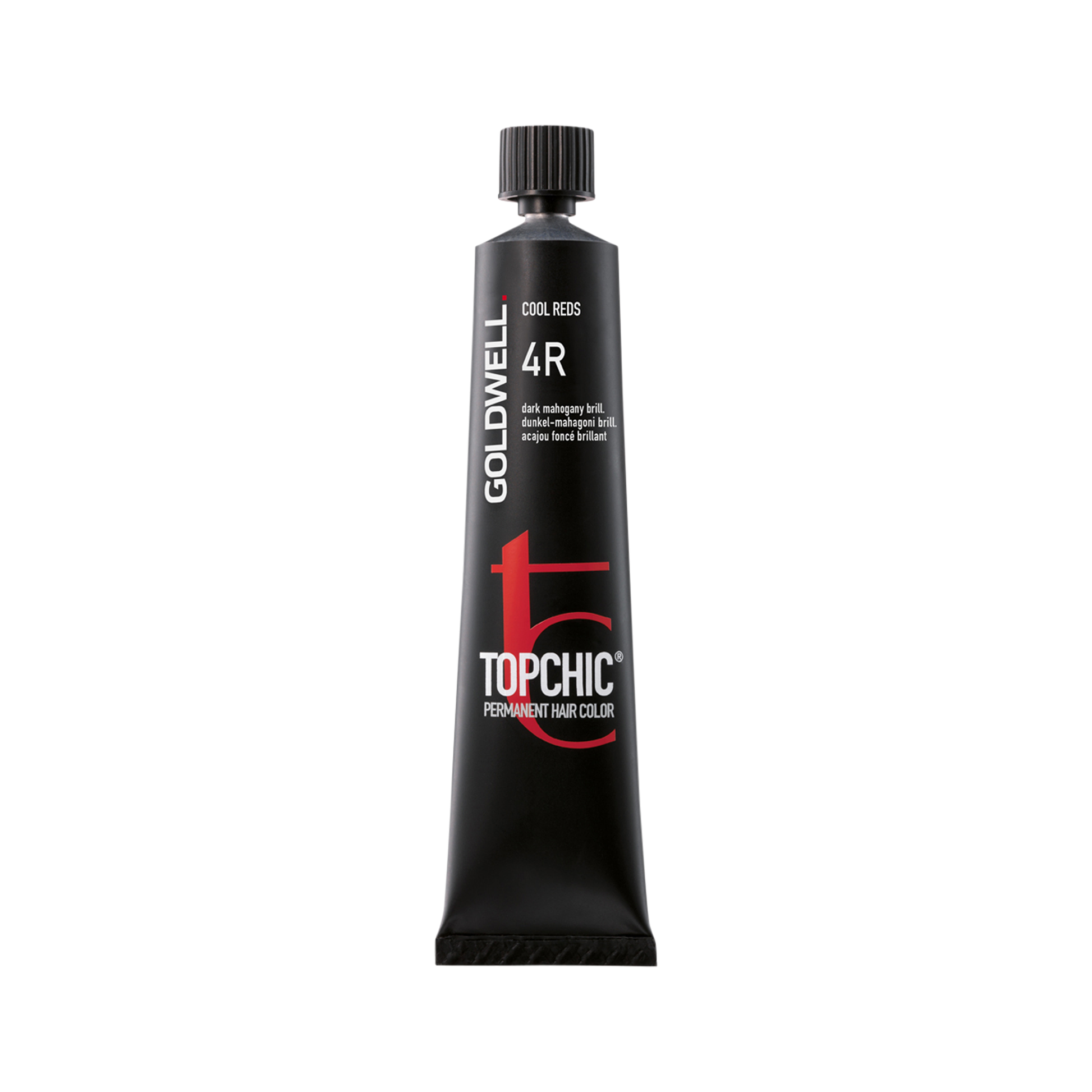 Goldwell Topchic Cool Reds Dunkel-Mahagoni 4R, 60 ml - Goldwell Profi-Produkt