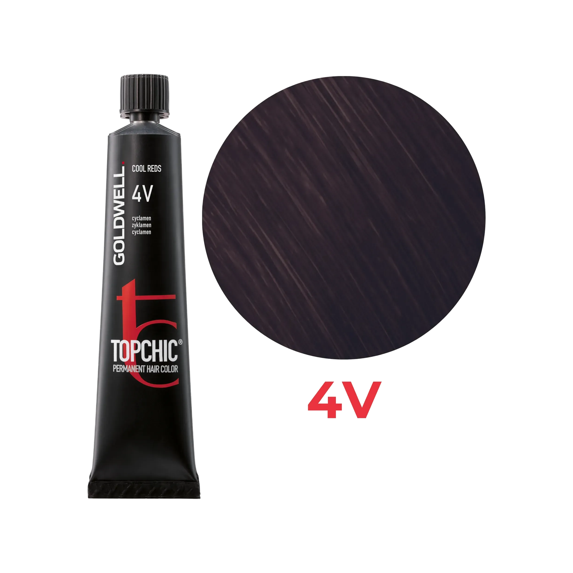 Goldwell Topchic Cool Reds Zyklame 4V, 60 ml - Goldwell Profi-Produkt