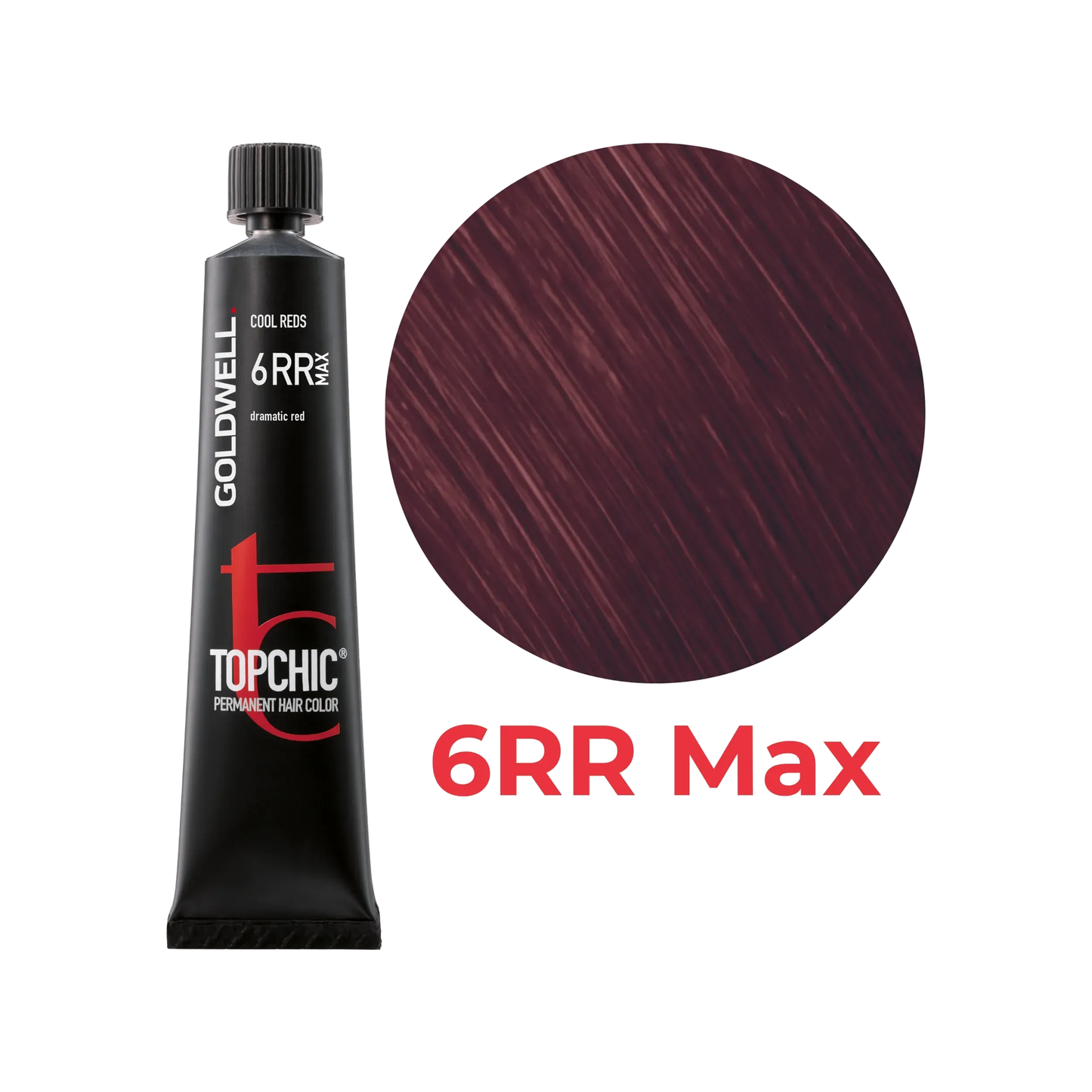 Goldwell Topchic Cool Reds MAX dramatic red 6RR, 60 ml - Goldwell Profi-Produkt