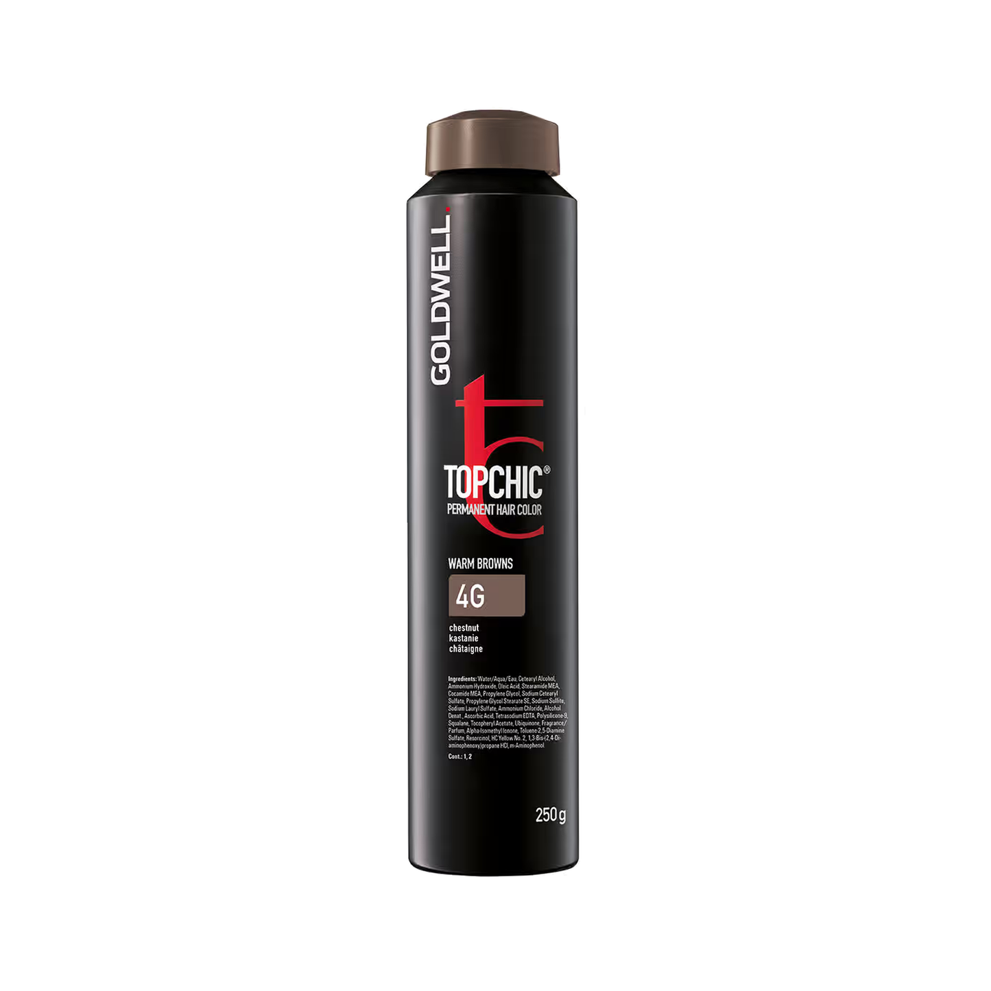 Goldwell Topchic Warm Browns Kastanie 4G, 250 ml - Goldwell Profi-Produkt