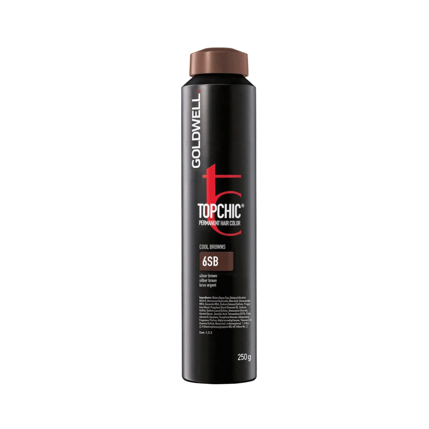 Goldwell Topchic Cool Browns Silber Braun 6SB, 250 ml - Goldwell Profi-Produkt