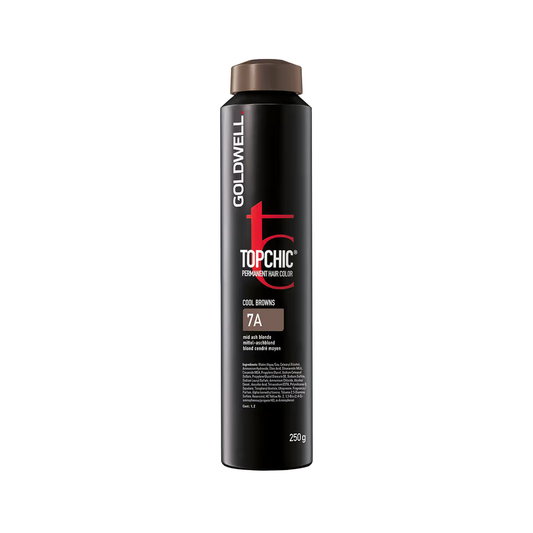 Goldwell Topchic Cool Browns Mittel-Aschblond 7A, 250 ml - Goldwell Profi-Produkt