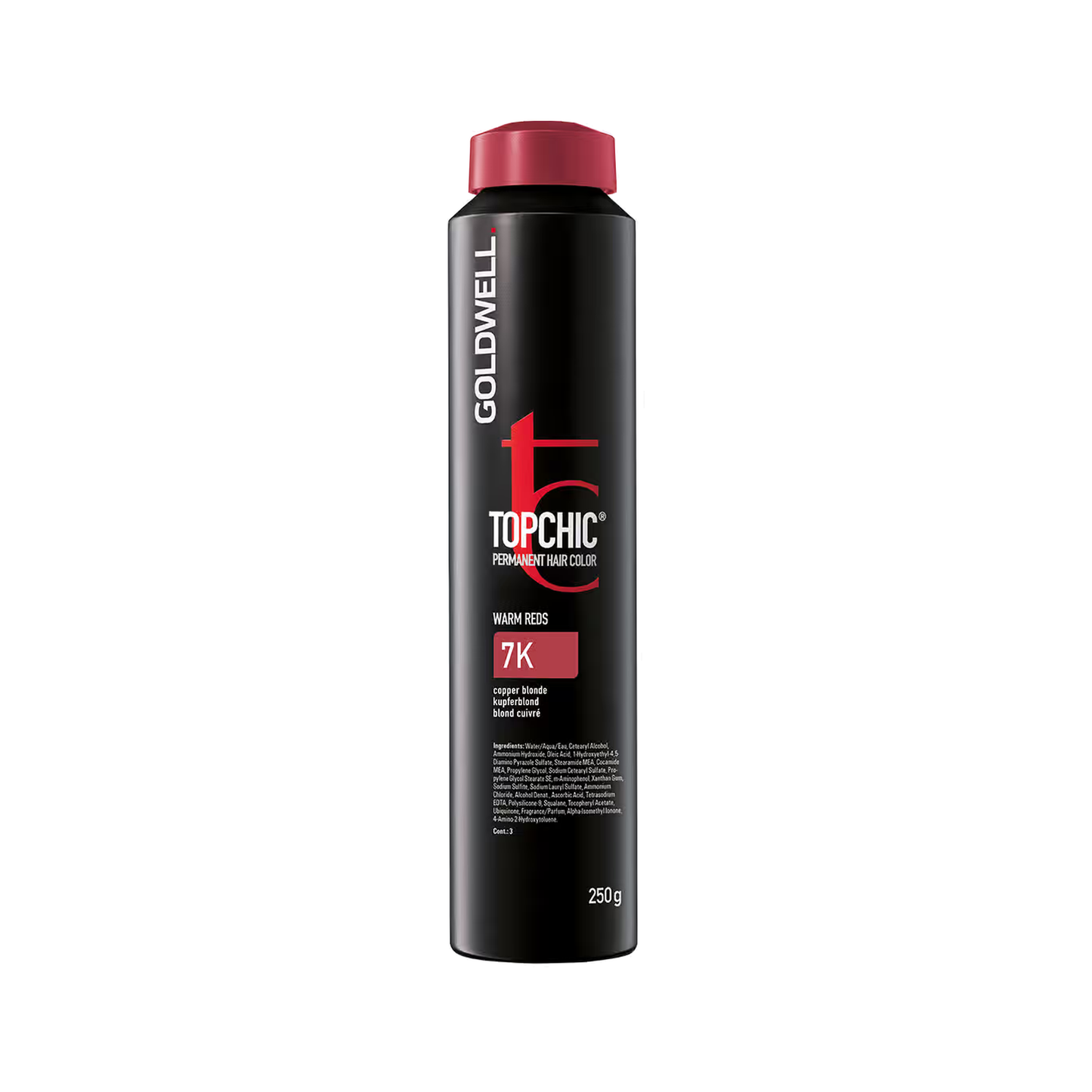 Goldwell Topchic Warm Reds Kupferblond 7K, 250 ml - Goldwell Profi-Produkt