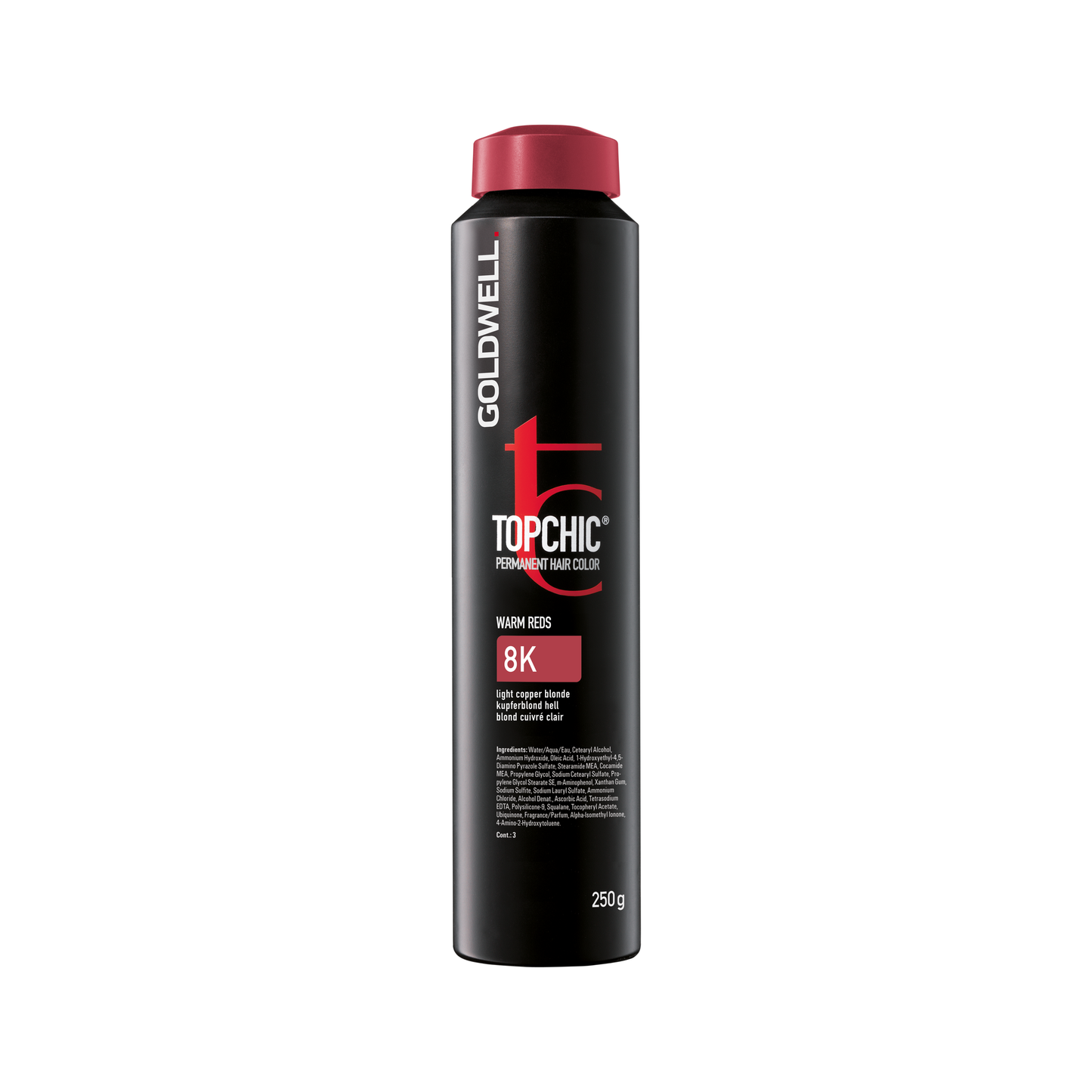 Goldwell Topchic Warm Reds Kupferblond Hell 8K, 250 ml - Goldwell Profi-Produkt