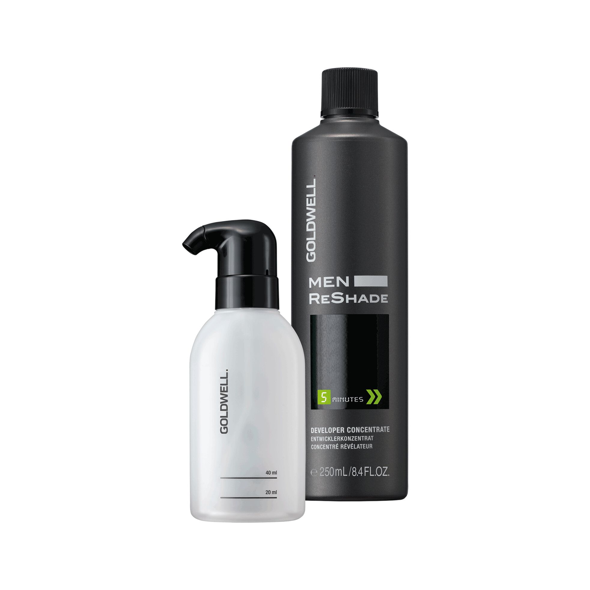 Goldwell Men ReShade Set Entwicklerkonzentrat & Applikatorflasche, 250 ml - Goldwell Profi-Produkt