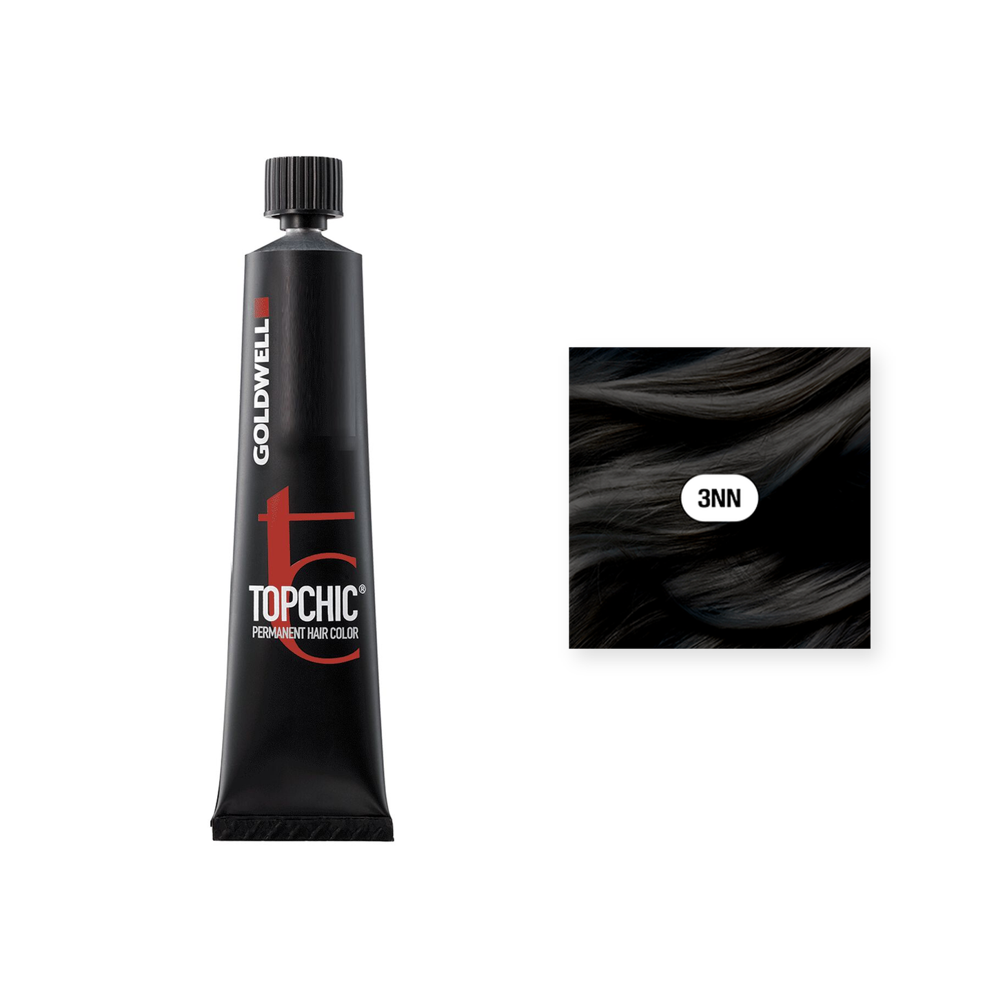 Goldwell Topchic Naturals Dunkelbraun Extra 3NN, 60 ml - Goldwell Profi-Produkt