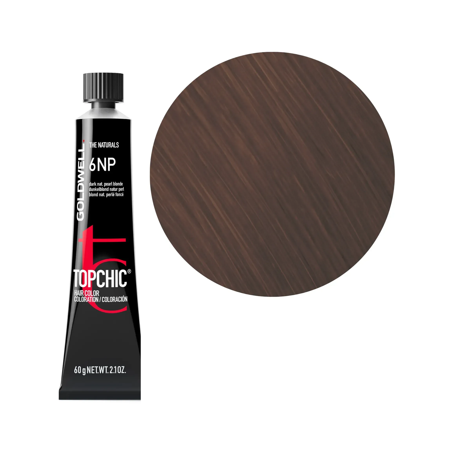 Goldwell Topchic Naturals Dunkel Natur Perlblond 6NP, 60 ml - Goldwell Profi-Produkt