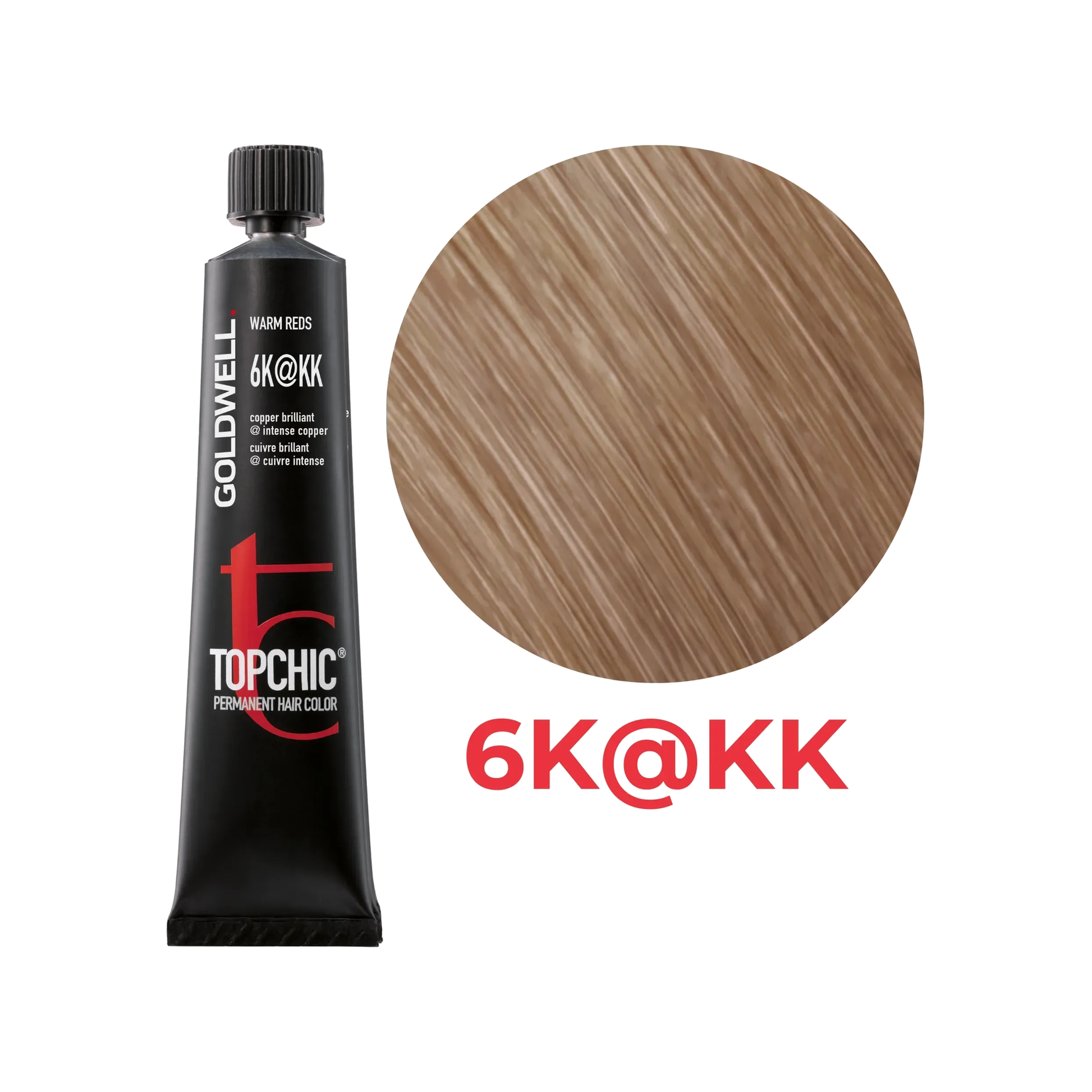 Goldwell Topchic Kupfer Brill. Elumenated Intensiv Kupfer 6K@KK, 60 ml - Goldwell Profi-Produkt