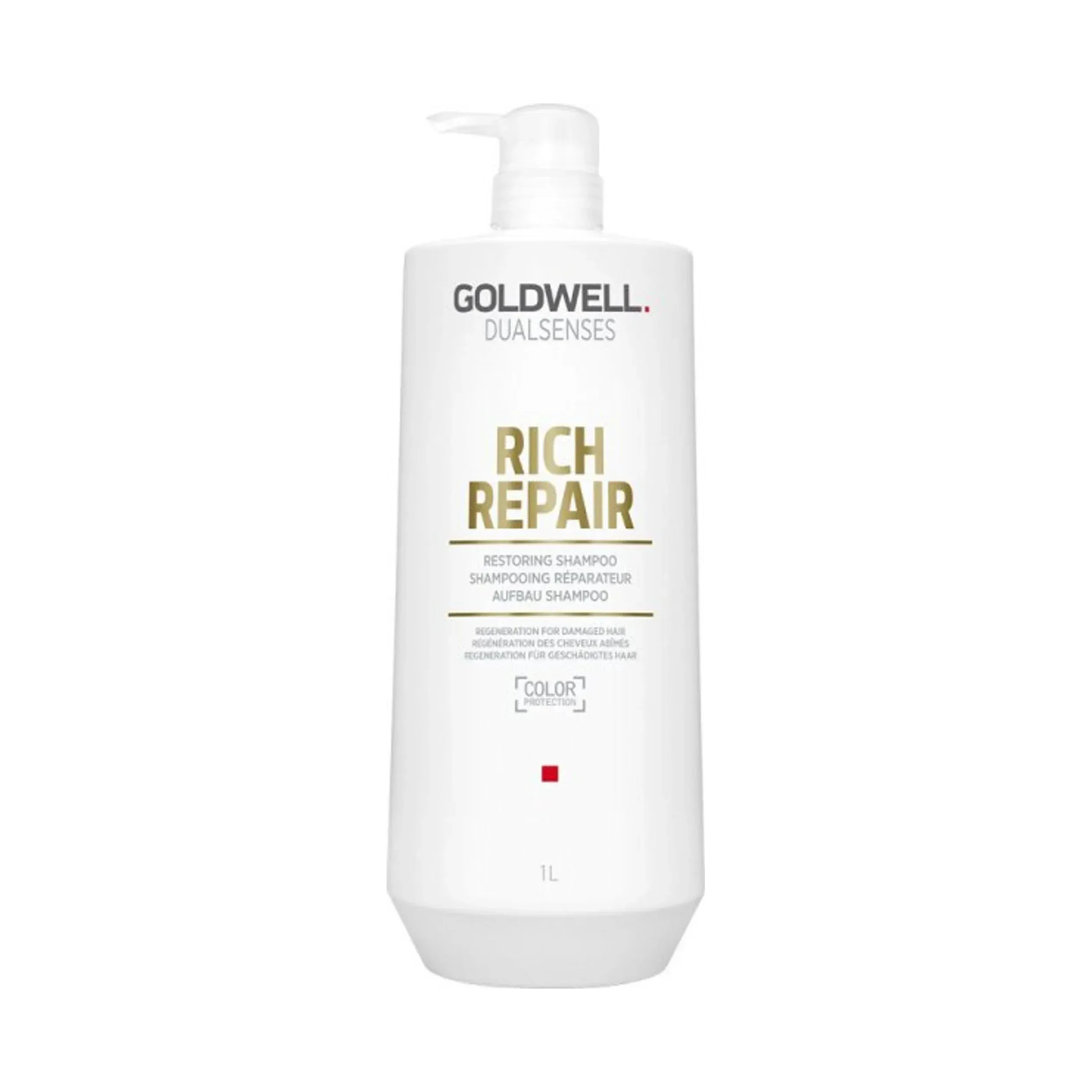 Goldwell Dualsenses Rich Repair Aufbau Shampoo, 1000 ml - Goldwell Profi-Produkt