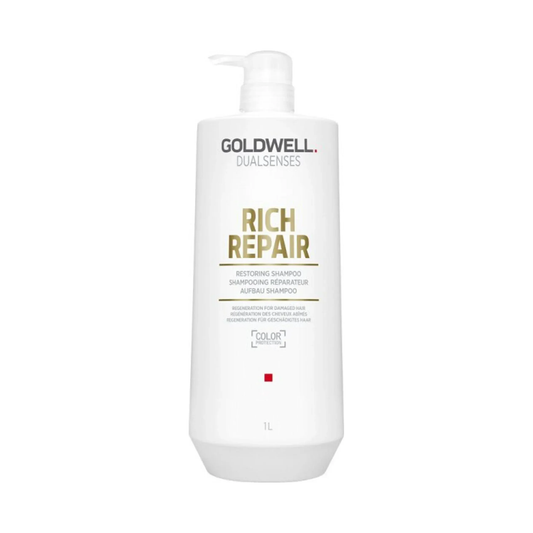Goldwell Dualsenses Rich Repair Aufbau Shampoo, 1000 ml - Goldwell Profi-Produkt