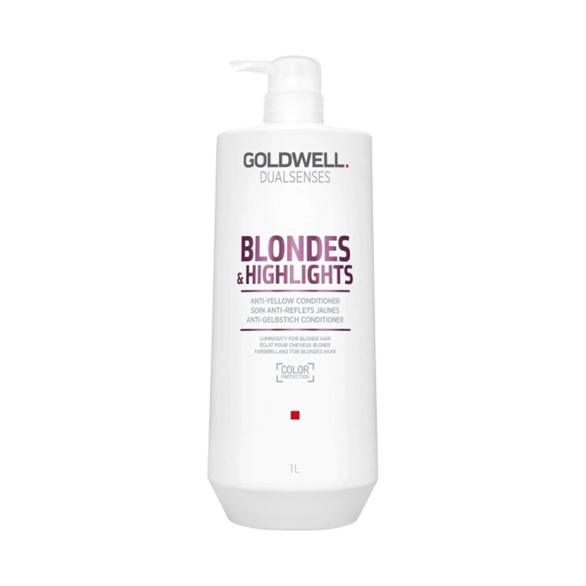 Goldwell Dualsenses Blondes & Highlights Anti-Gelbstich Conditioner, 1000 ml - Goldwell Profi-Produkt